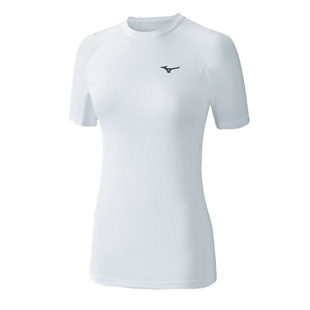 Maglietta Mizuno Bio Gear SS Uomo - Bianche - 52067-SIGQ